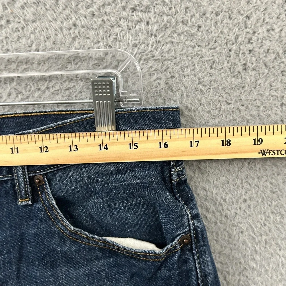 Levis Jeans Mens 33x32 (Fits 33x28) Blue Denim 527 Bootcut Medium Wash Work Wear